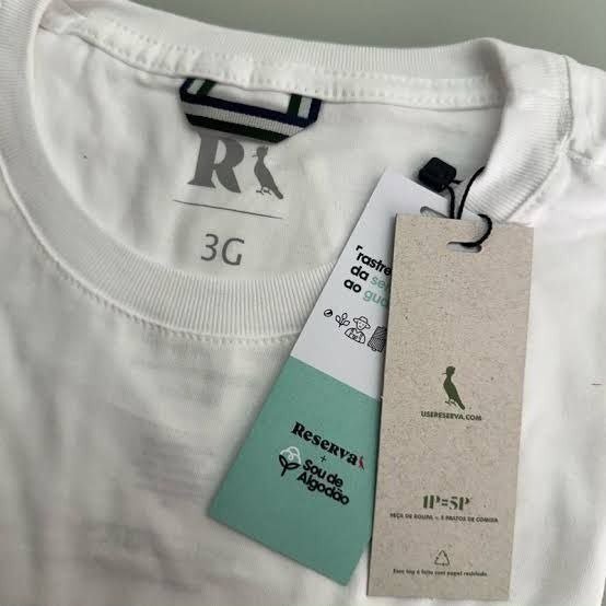 Kit 5 Camisetas Básicas Reserva (P ao GGG)
