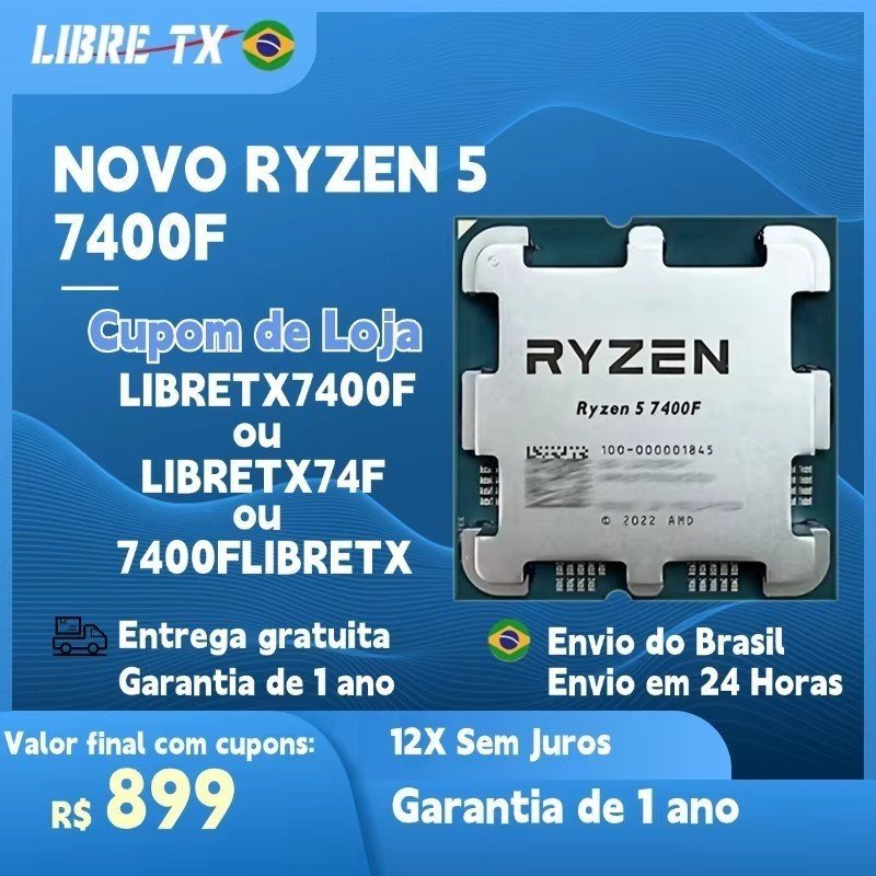 Ryzen 5 7400F AM5