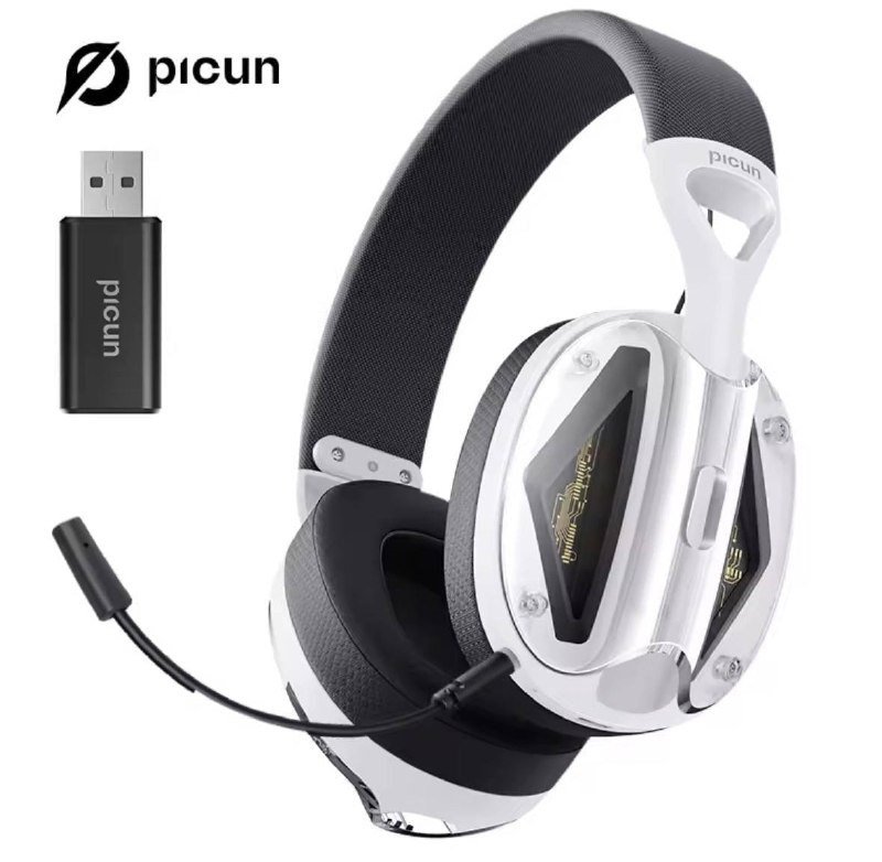 Headset sem fio Picun-G1(Branco)