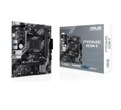 Placa Mãe Asus Prime A520M-R, AMD AM4