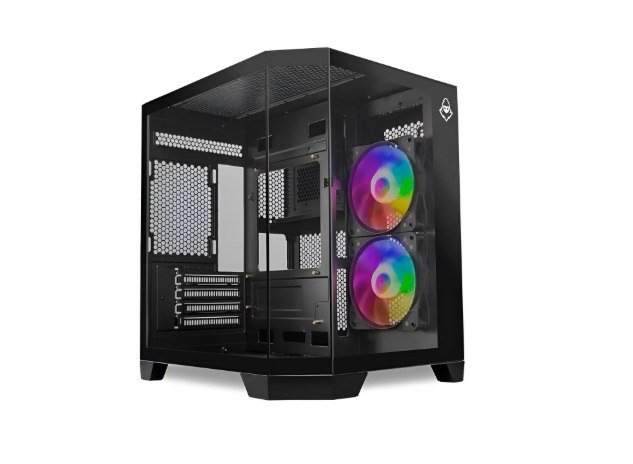 Gabinete Gamer Mancer Cv700b Minitower Lateral/vidro C/2fans