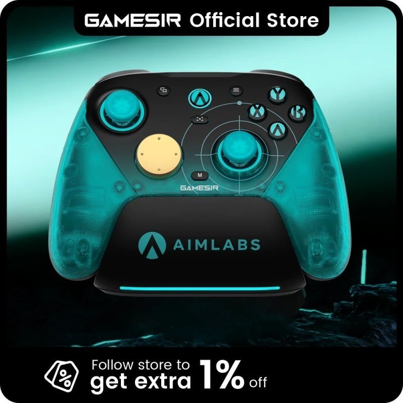 Controle GameSir G7 Pro 8K Aimlabs Edition Wireless Switch