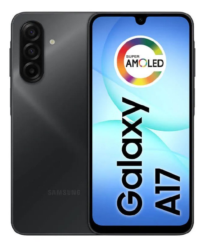 Samsung Galaxy A17 - 128GB 4GB RAM - Câmera 50MP - Preto