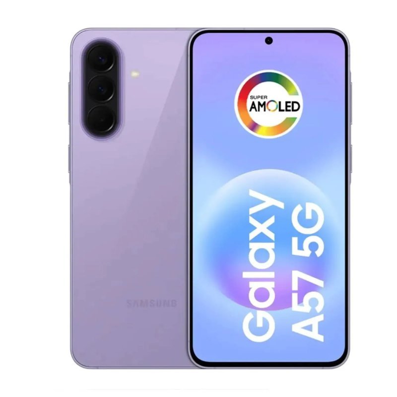 Samsung Galaxy A57 5G - 256GB 8GB RAM - Recursos IA - Lilás