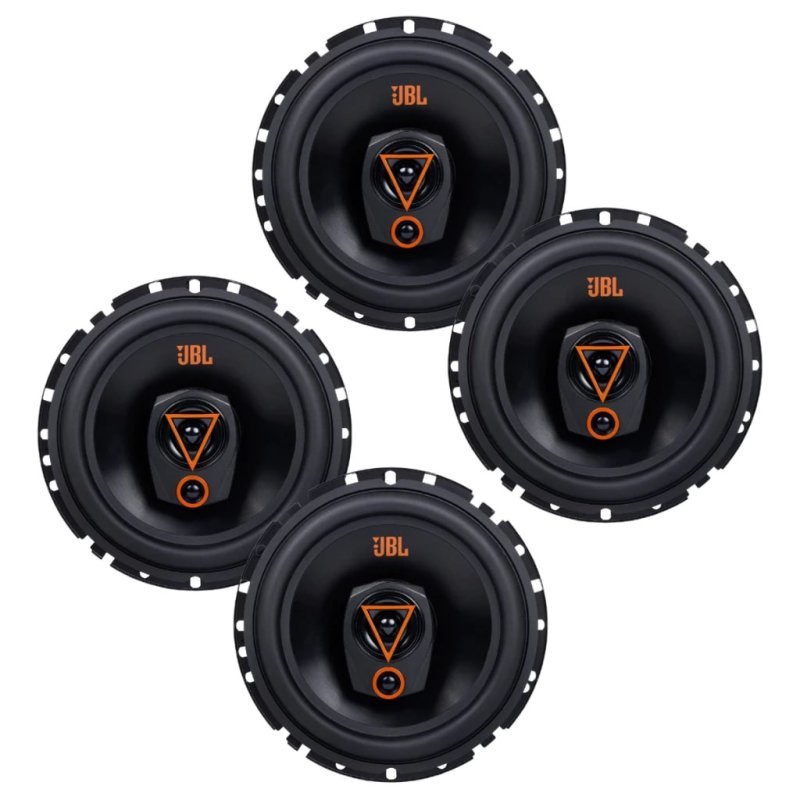 Kit 4 Alto Auto Falantes JBL 6TRMS80 6 Polegadas Boca 6x6 320W RMS VÁRIOS CARROS
