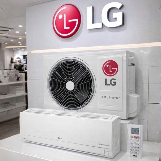 Ar Split 9000 Btus Lg Dual Inverter Compact + Ia Frio 220v
