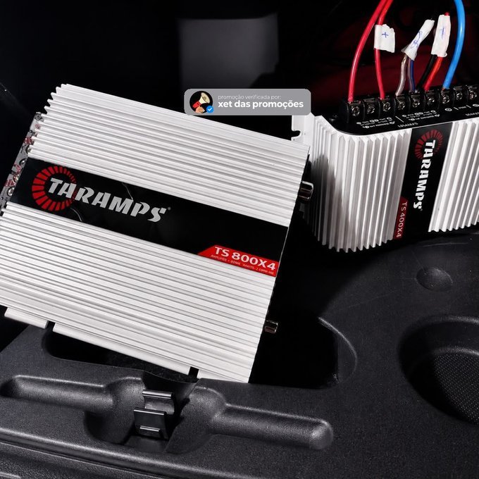 Módulo Taramps Som 800w TS800x4 + Frete Grátis