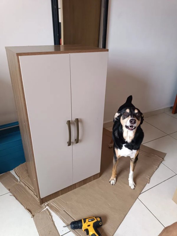 Armário De Cozinha Aéreo Com Portas Deslizantes