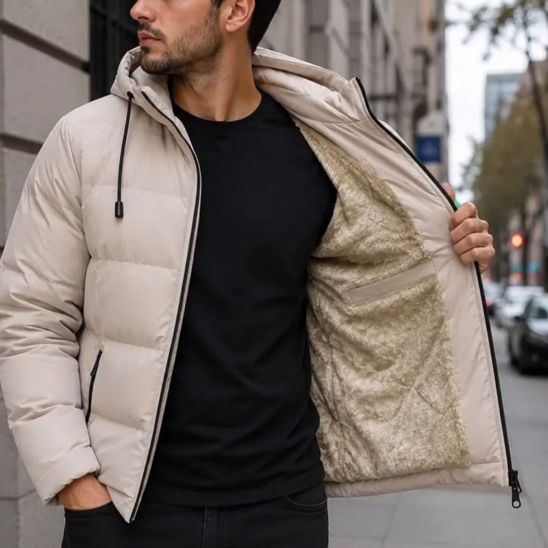 Super Plus Size Jaqueta Frio Inverno Puffer Bobojaco Gominho