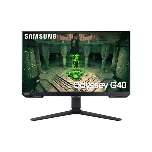 Monitor Gamer Samsung Odyssey G40 27, 240 Hz, 1ms, Ajuste De Altura, Gsync, Freesync, HDMI, DP, FHD, Preto