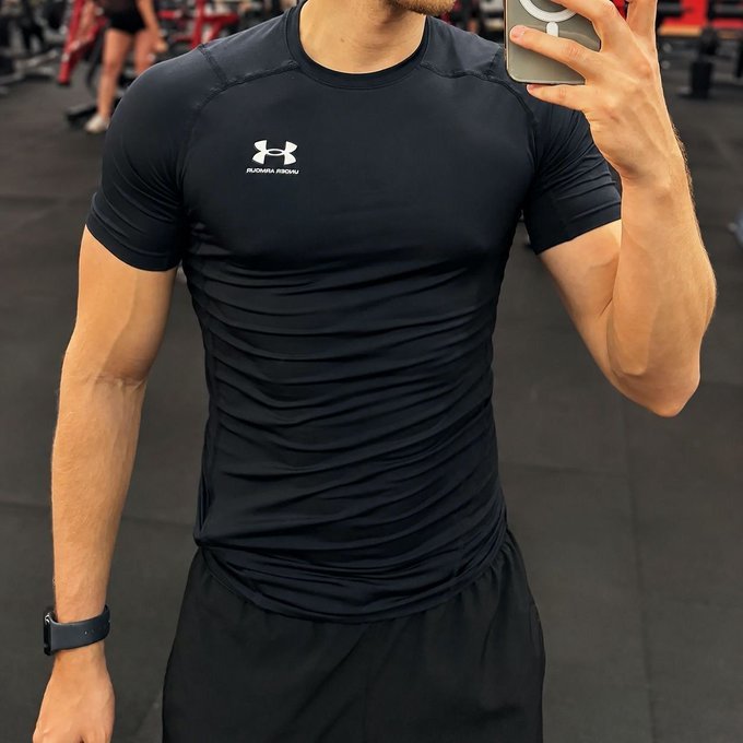 Camiseta de Compressão Under Armour HG + Frete Grátis