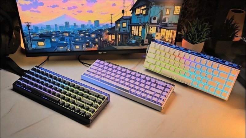 Teclado Magnético Aula Hero 68HE Rapid