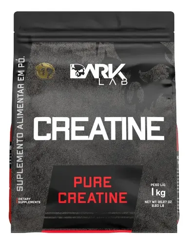 Creatina Monohidratada Pura 1kg Dark Lab Unidade Sem sabor