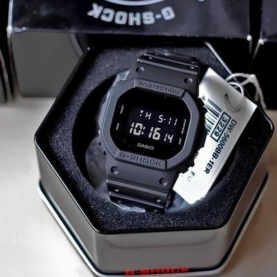 Relógio Casio Masculino G-shock Digital Preto Dw-5600bb-1dr