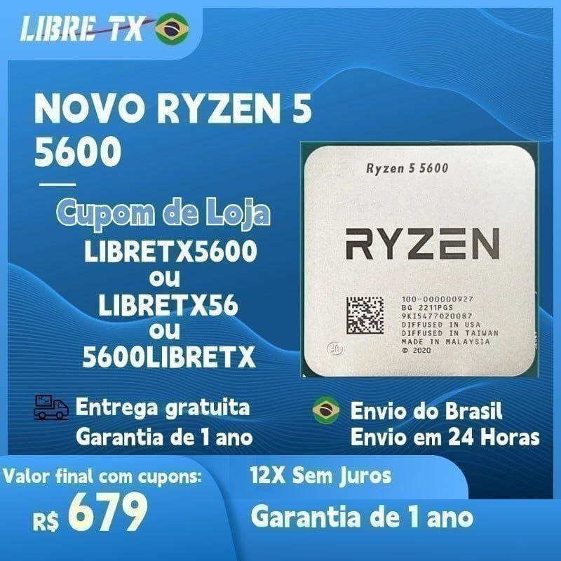 Ryzen 5 5600 Novo