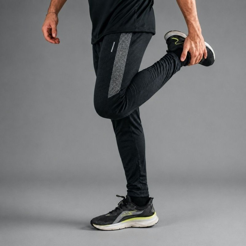 Kit 2 Calças Masculinas Jogger Tactel Com Elastano Academia