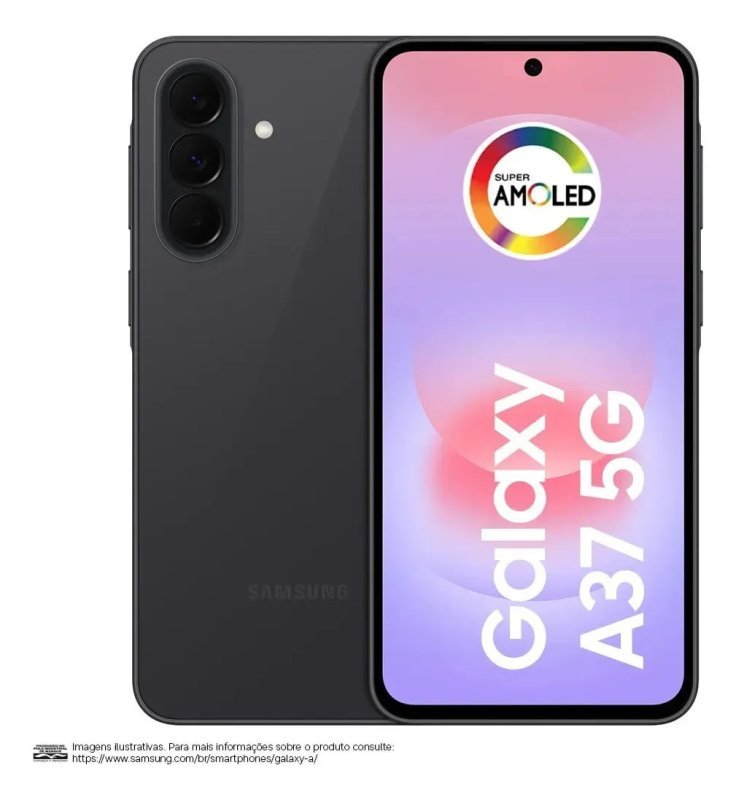 Samsung Galaxy A37 5G - 128GB 6GB RAM - Câmera 50MP