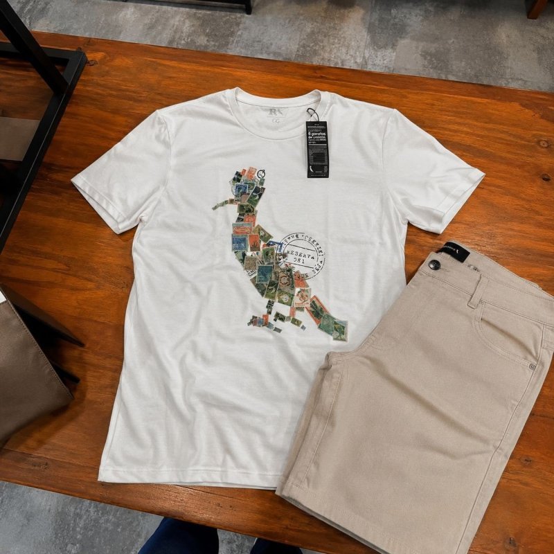 Camiseta Algodão Pica Pau Selo Reserva + Frete Grátis