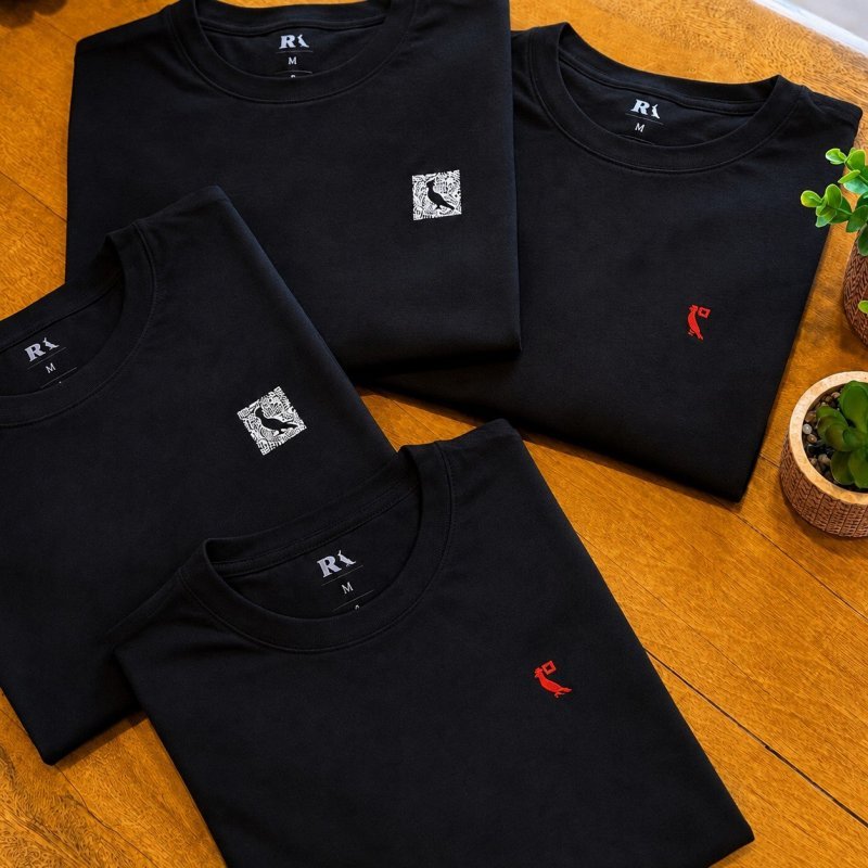 Kit 2 Camisetas Reserva Notificação E Qrcode + Frete Grátis