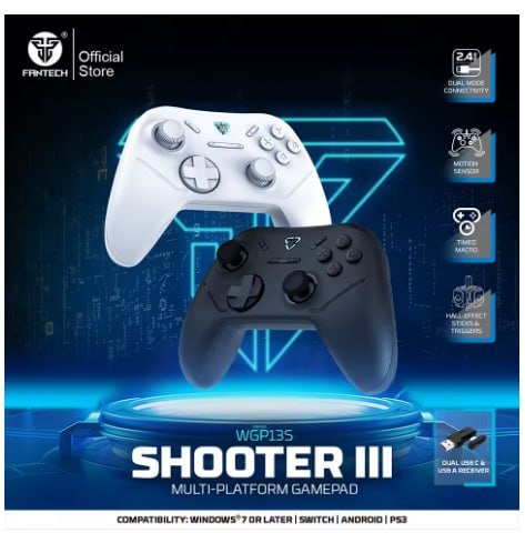 FANTECH SHOOTER III WGP13S Gamepad Controlador de jogos sem fio