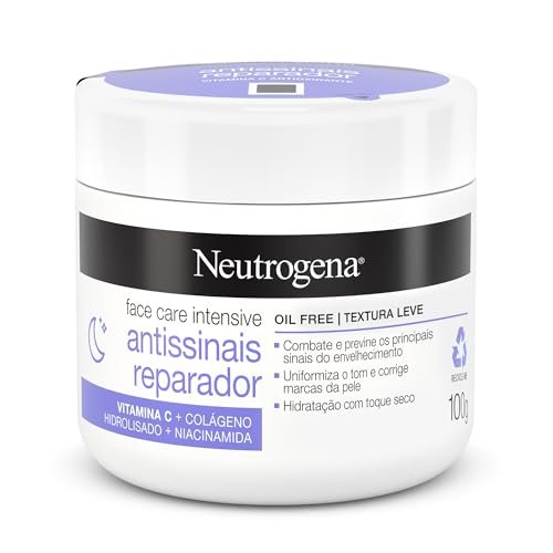 Neutrogena Hidratante Facial Antissinais Reparado Face Care Intensive, 100g