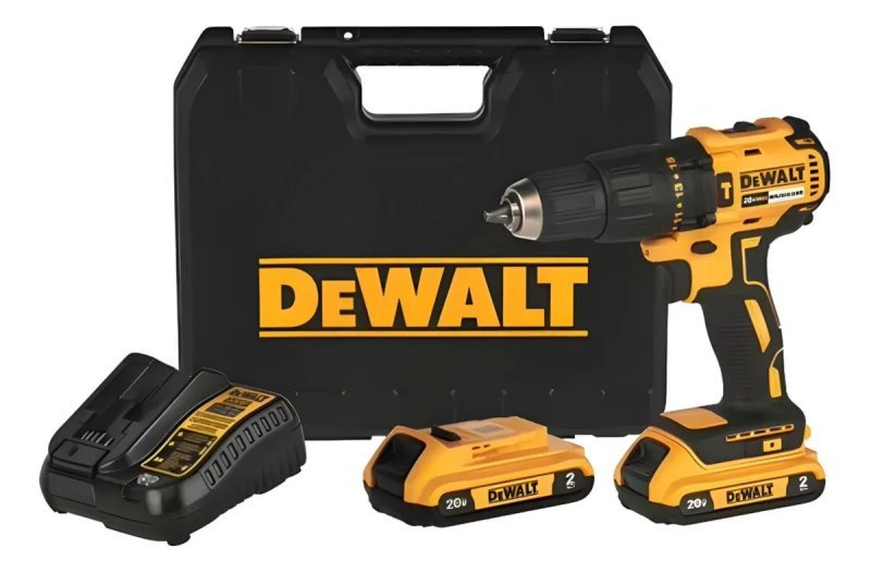 DEWALT DCD7781D2 13mm 20V - Parafusadeira e Furadeira de Impacto - 2 Baterias