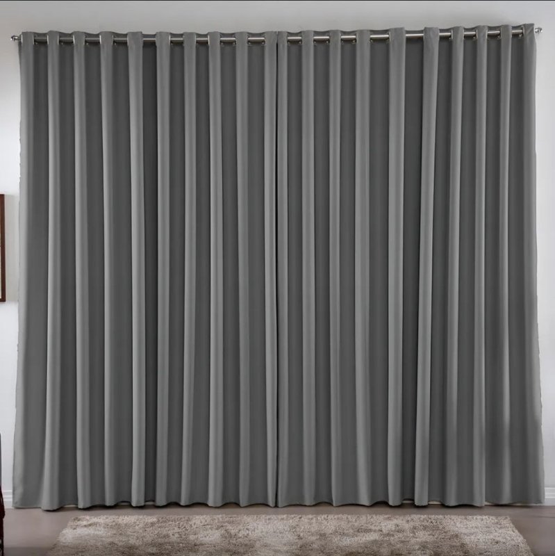 Cortina Blackout Em Tecido 3,00x2,80 Corta Luz