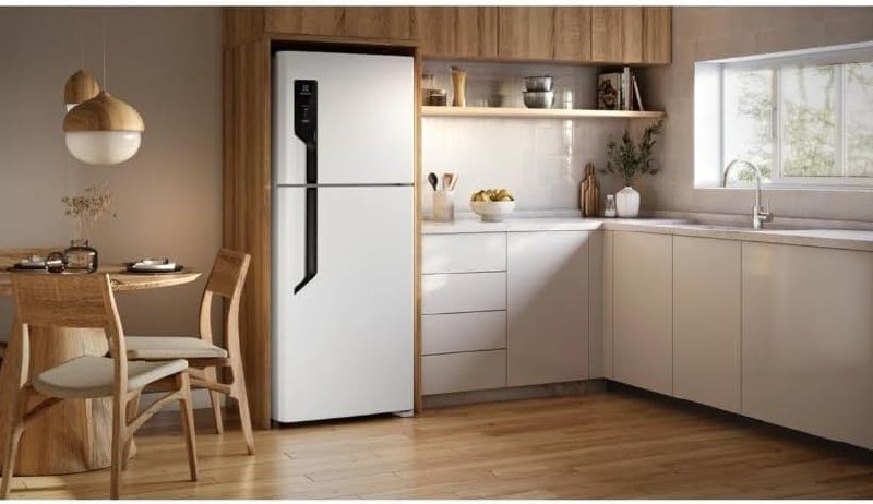 Geladeira Electrolux Frost Free 432L Efficient AutoSense Duplex Branca (TF70)