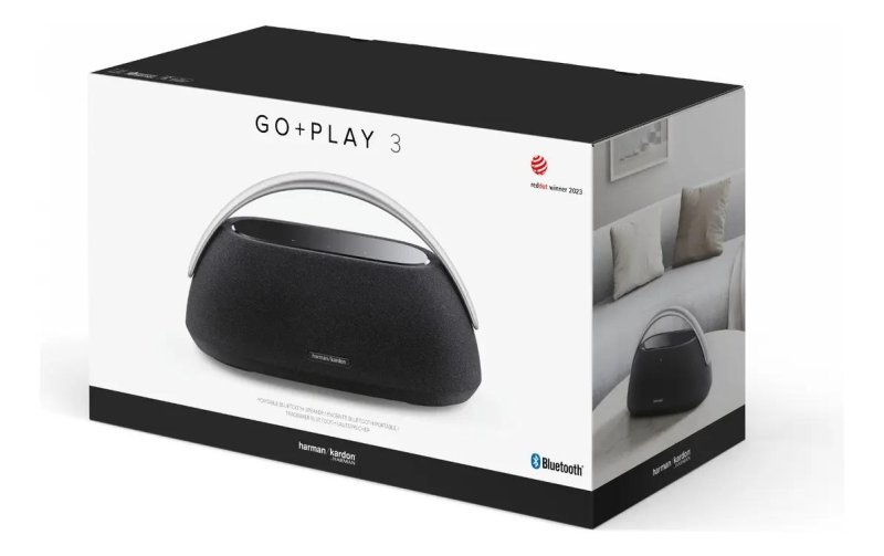 Caixa de Som Portátil Bluetooth Harman Kardon Go Play 3 160W