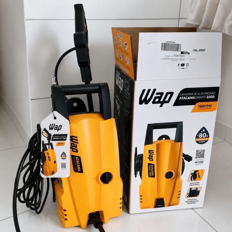 Desobstruidora de Alta Pressão WAP Atacama Smart Ultra 1400W 1500PSI