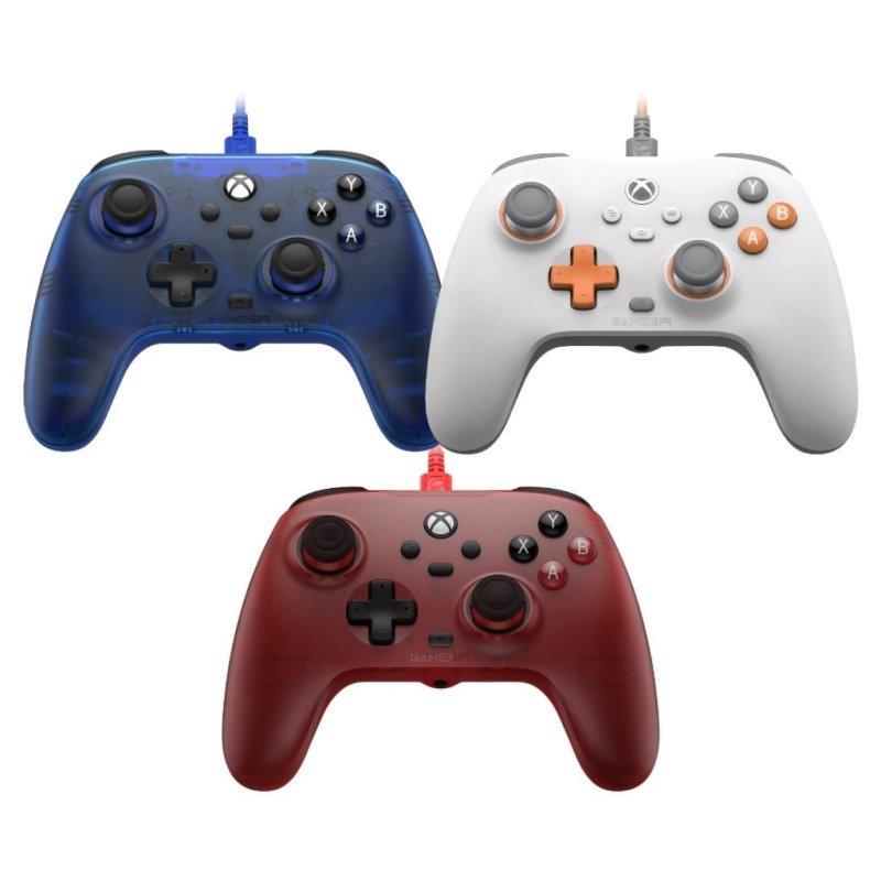Controle Gamesir T7 com Fio para Xbox One, Series S X, PC, Efeito Hall Anti Drift, Com fio