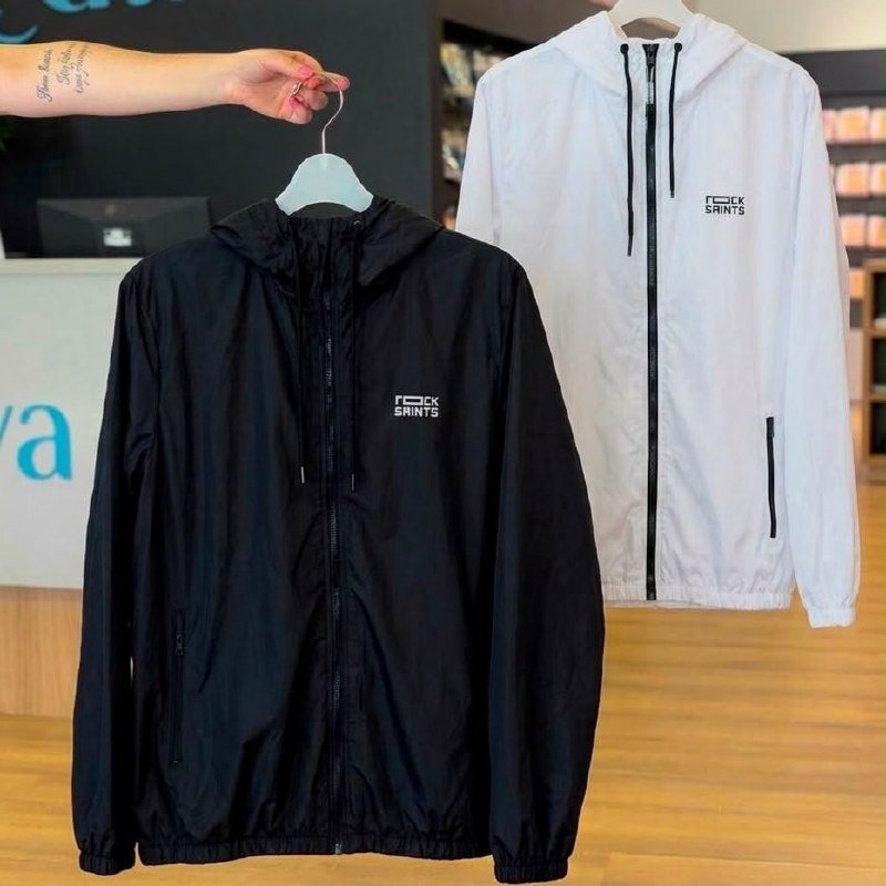 Blusa Corta Vento Jaqueta Masculina Impermeável Para Treino