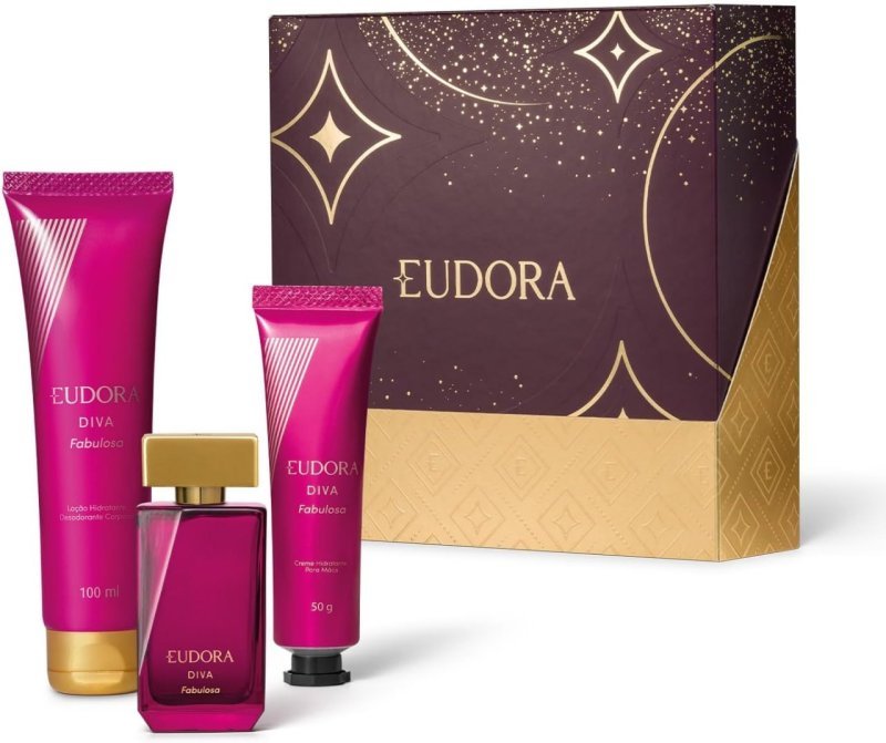 Kit Eudora Diva Fabulosa – 3 Produtos