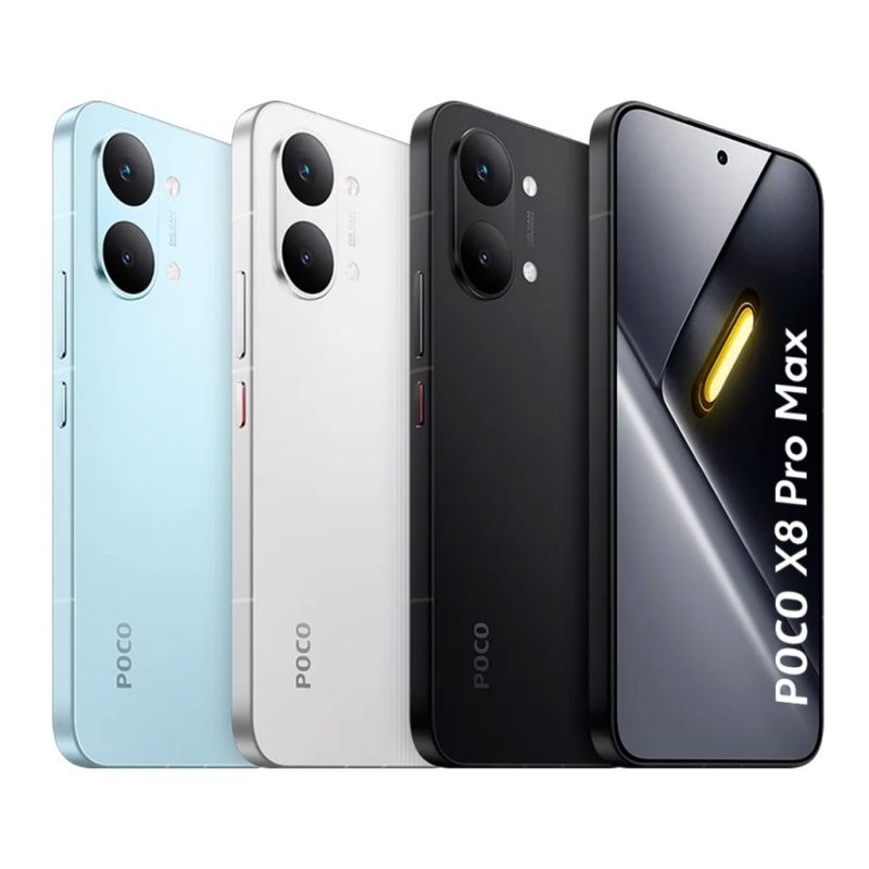 Celular Xiaomi Poco X8 Pro Max 5G NFC 12GB 512GB Bateria 8500mAh Tela AMOLED 6.83" 120Hz Lacrado