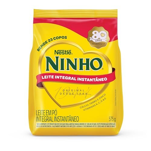Leite em Pó Ninho Integral Instantâneo Sachê 575g