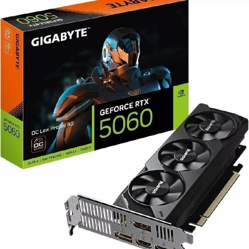 Placa de Video Gigabyte Geforce RTX 5060 Low Profile 8G