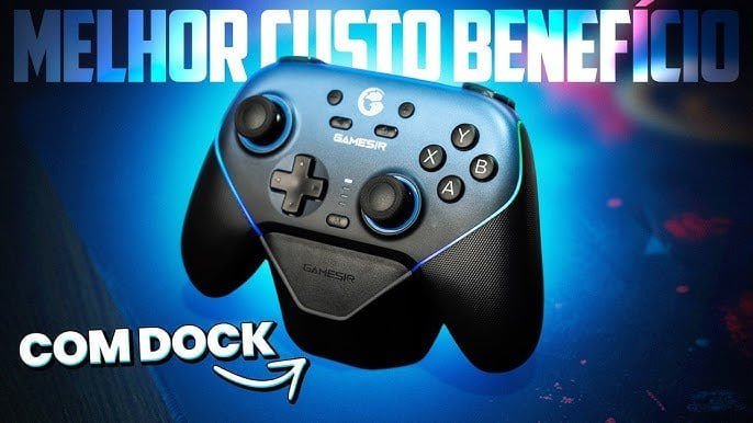 Controle Gamesir Super Nova Controle Com Dock sem fio Hall Effect