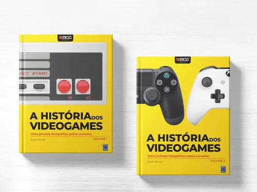 Livro A História dos Videogames (2 livros)
