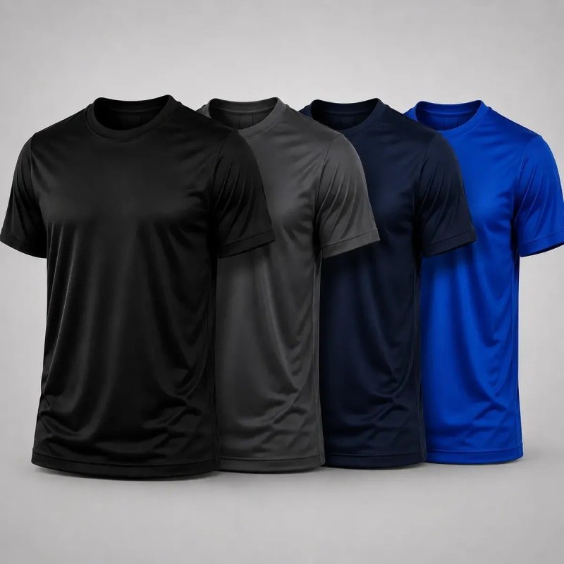 Kit 4 Camiseta Dry Fit Masculina Academia Caminhada Basica