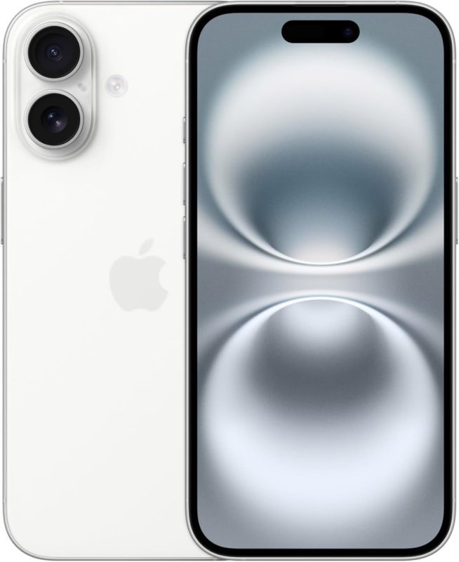 Apple iPhone 16 512GB - Tela OLED - Câmera Dupla - Branco