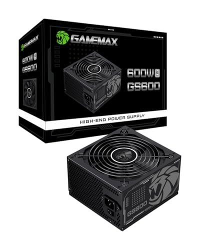 Fonte De Alimentacao 600w Gs600 80 Plus White Gamemax