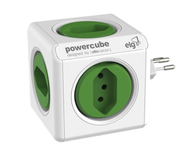 ELG PWC-R5 PowerCube Multiplicador 5 Tomadas