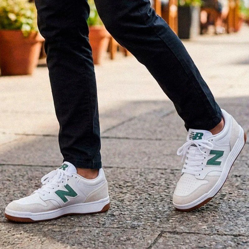 Tênis New Balance Original 480 Low Masculino Urbano Clássico (38 a 44)