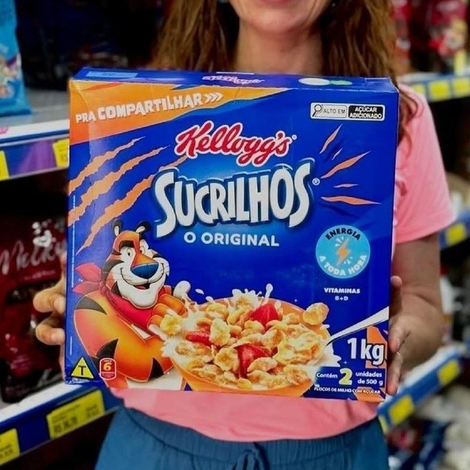 Cereal Sucrilhos Original Kellogg's 1KG + Frete Grátis