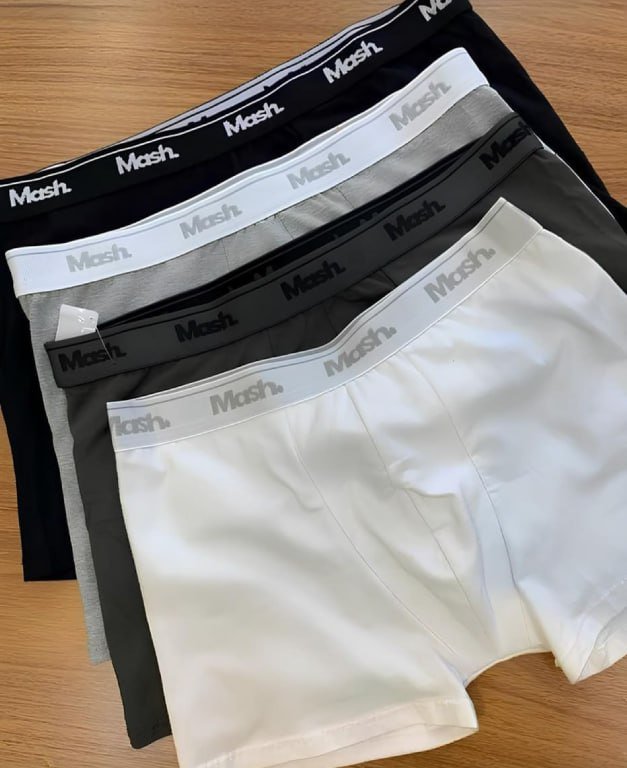 Kit 10 Cuecas Boxer Algodão Mash