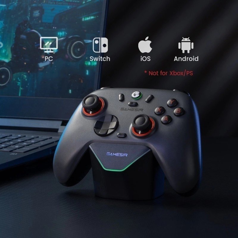 Controle GameSir Nova 2 Lite com Dock de Carregamento