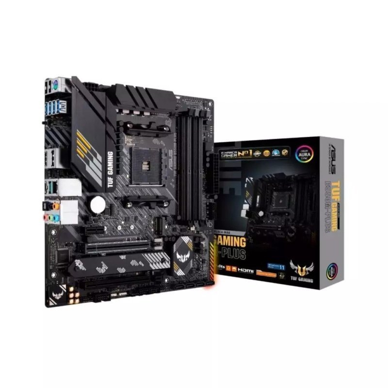 Placa-mãe Asus p/AMD AM4 B550M-Plus TUF Gaming