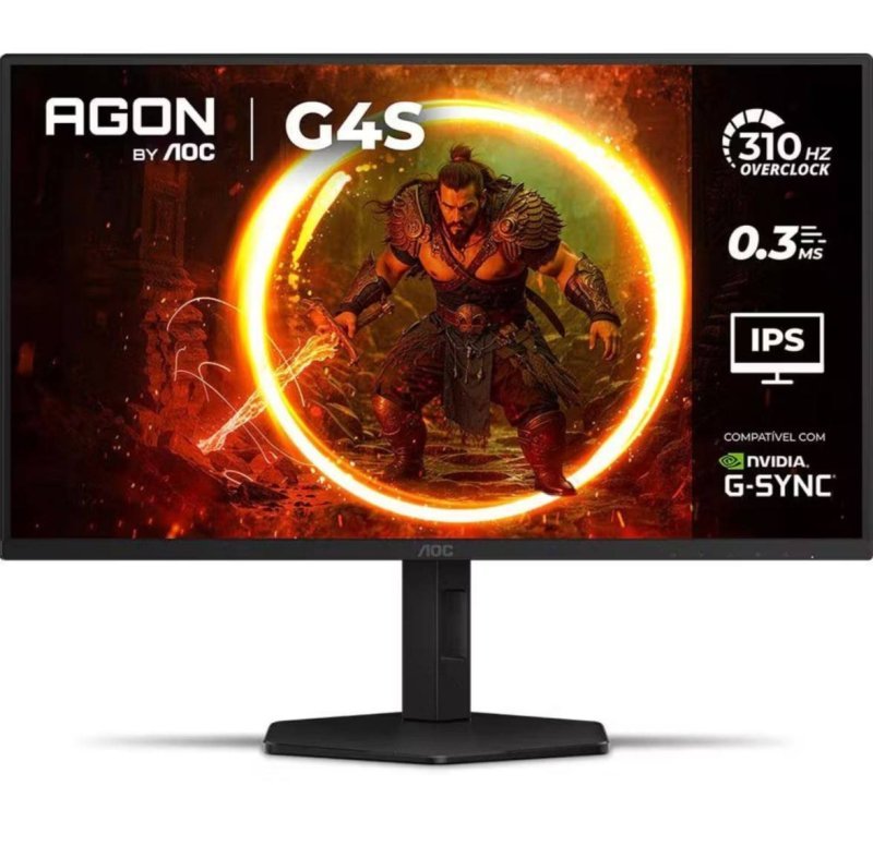 Monitor Gamer AOC 25G4S/P/57 310HZ/0,3MS/24,5