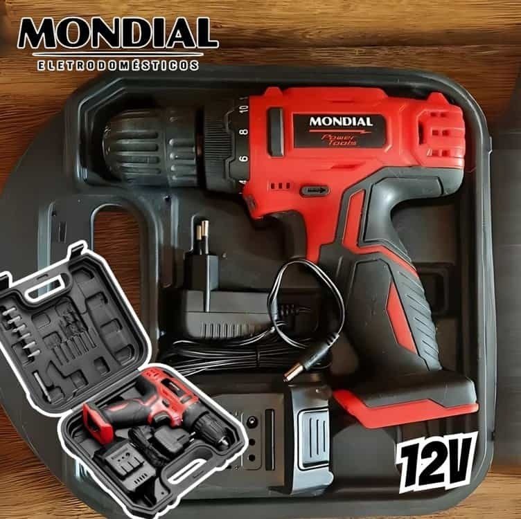 Parafusadeira com Bateria de Lítio, FPF-06M - Mondial
