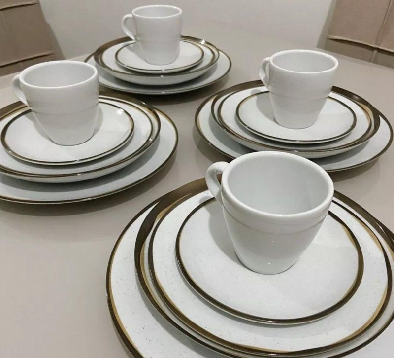 Jogo de Jantar Canyon Porcelana 20 Peças - Tramontina